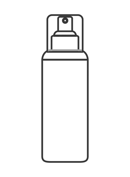 Icône bouteille cosmétique — Image vectorielle