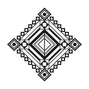 kabile geometrik desen simgesi