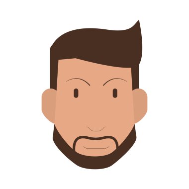 yüz sakallı adam simgesinin