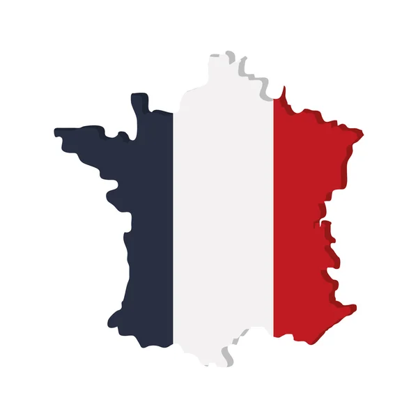 Французький герба значок — стоковий вектор