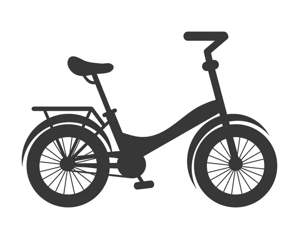 Icono de bicicleta única — Archivo Imágenes Vectoriales