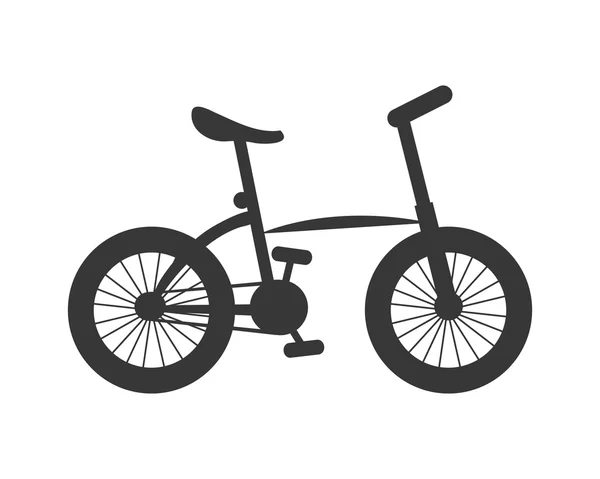 Single bike icon — Stock Vector