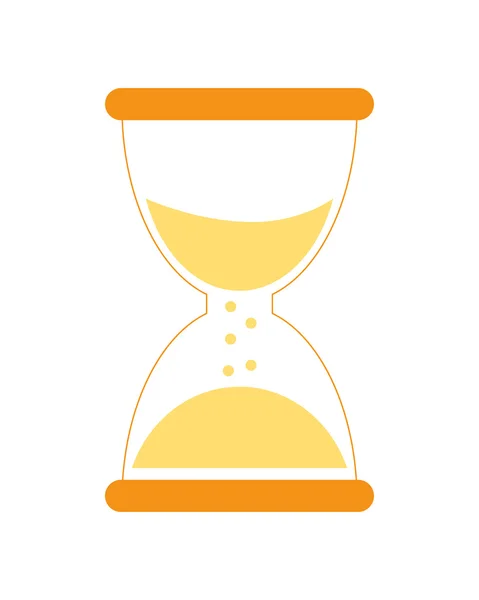 Single hourglass icon — Stock Vector