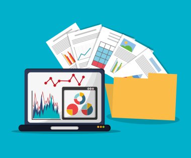 Elektronik belge Infographic tasarımı
