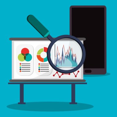 Elektronik belge Infographic tasarımı
