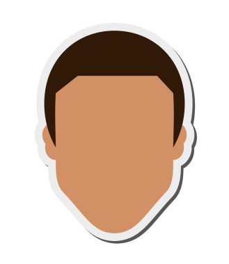 yüzü olmayan adam simgesi