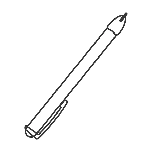 Elegantes Stift-Symbol — Stockvektor