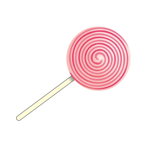 Candy lollipop icon — Stock Vector