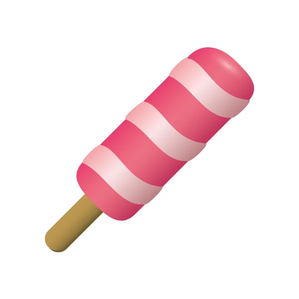 Candy popsicle ikonu — Stockový vektor