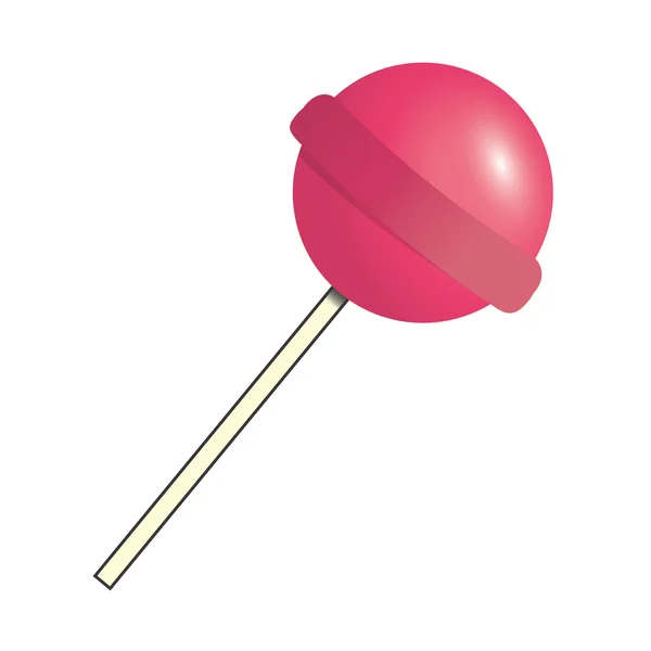 Candy lollipop icon — Stock Vector