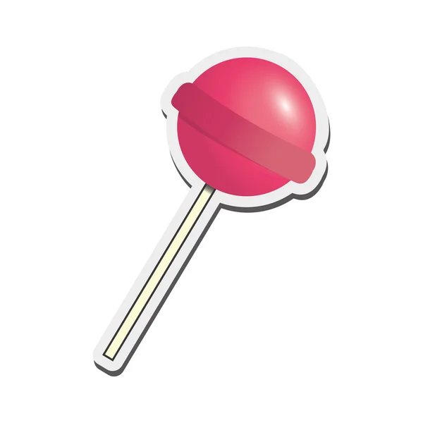 Caramelo lollipop icono — Archivo Imágenes Vectoriales