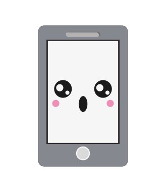 Kawaii cep telefonu simgesi