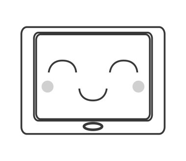 Kawaii tablet simgesi