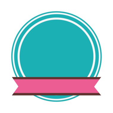 rozet etiket veya amblem simgesi