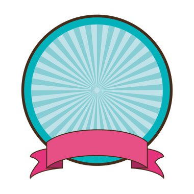 rozet etiket veya amblem simgesi