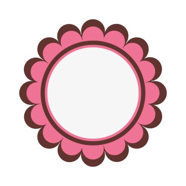 rozet etiket veya amblem simgesi