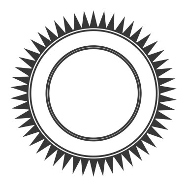 amblem veya rozeti simgesi