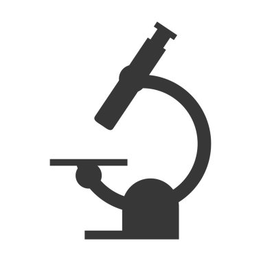 Tek mikroskop simgesi