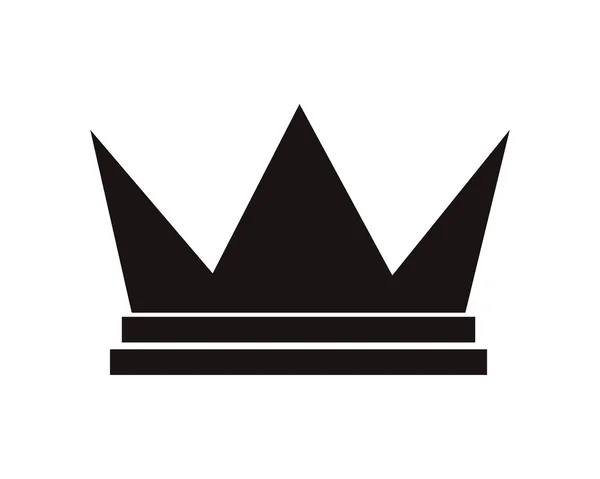 Ícone da coroa da realeza — Vetor de Stock