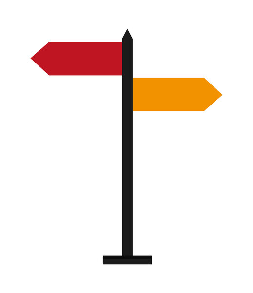 street name sign icon