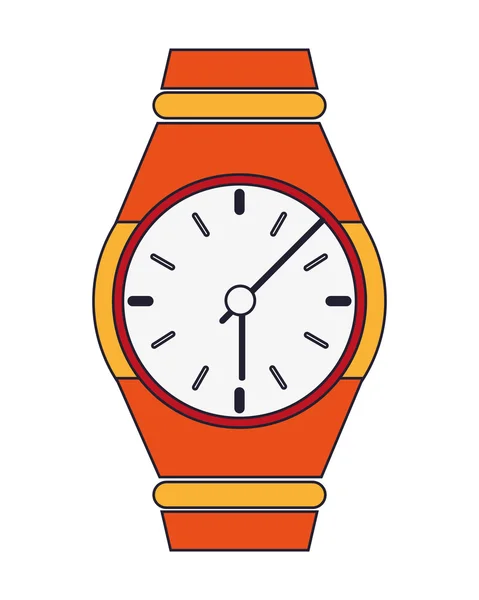 Analogowy zegarek na rękę ikona — Wektor stockowy