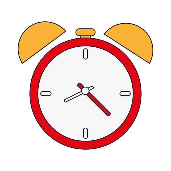 Reloj despertador analógico icono — Archivo Imágenes Vectoriales