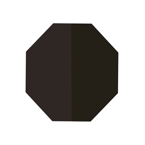 Значок восьмиугольника — стоковый вектор