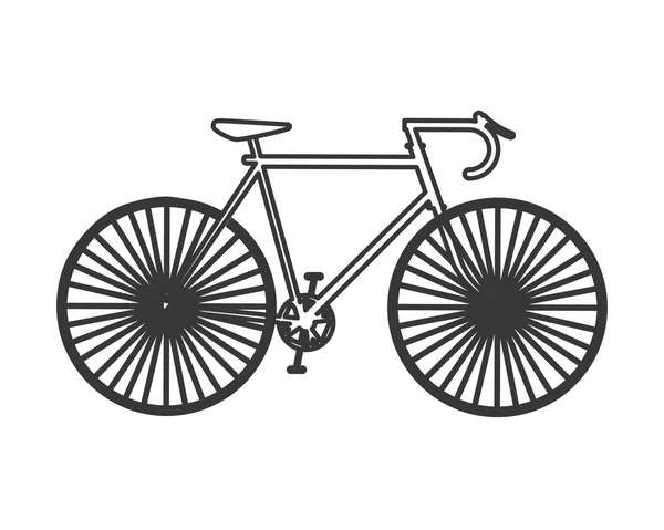 Bicicleta bicicleta deportiva diseño de bicicleta — Vector de stock