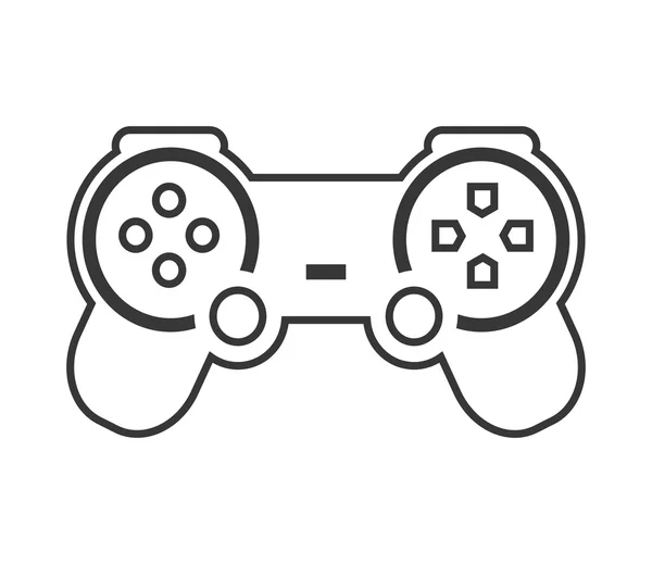Video oyunu kontrol oyun tasarımı — Stok Vektör