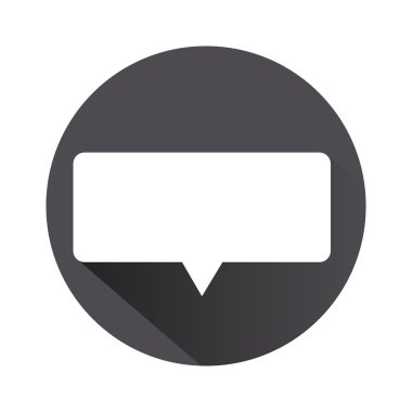 konuşma balonu simgesinin