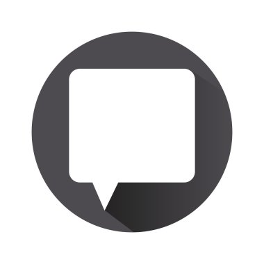 konuşma balonu simgesinin