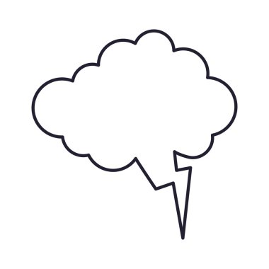 düşünce balonu simgesinin