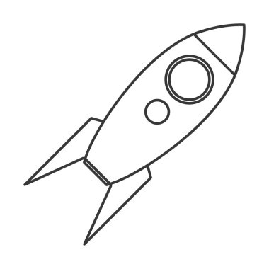 oyuncak roket simgesi