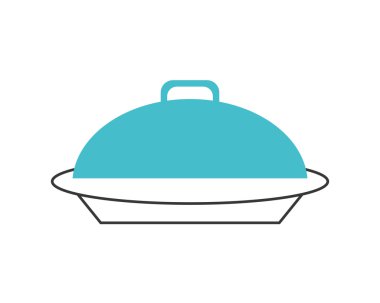 zarif yemek tepsi kutsal kişilerin resmi