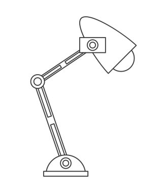 masa lambası simgesi