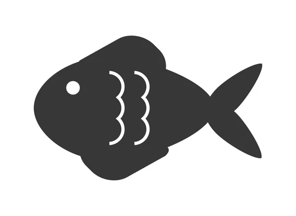 Ψάρια εικονόγραμμα εικονίδιο — Διανυσματικό Αρχείο