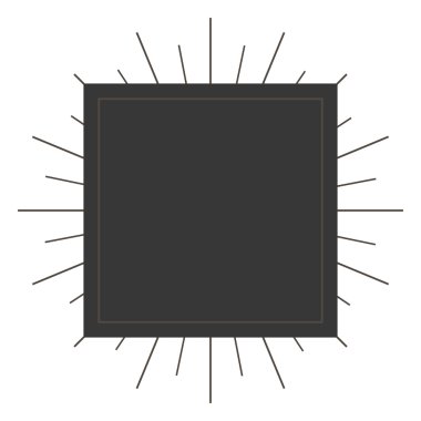 etiket çerçeve vintage tasarımı