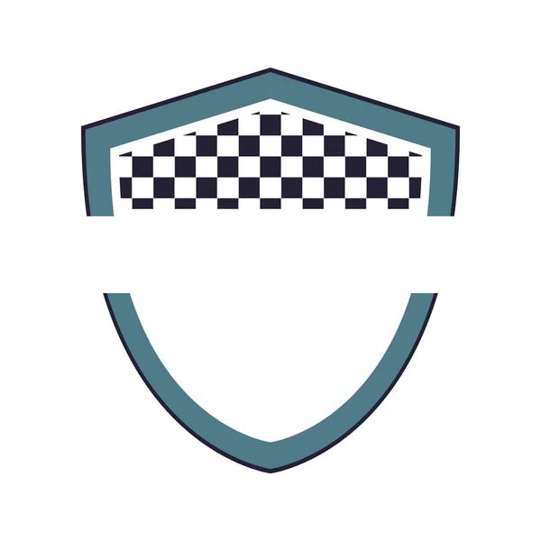 Дизайн логотипа щитов — стоковый вектор