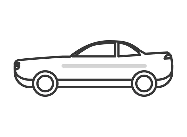 Σχεδίαση αυτοκινήτων μεταφοράς αυτοκινήτων — Διανυσματικό Αρχείο