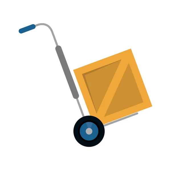 Boîte paquet conception de livraison — Image vectorielle
