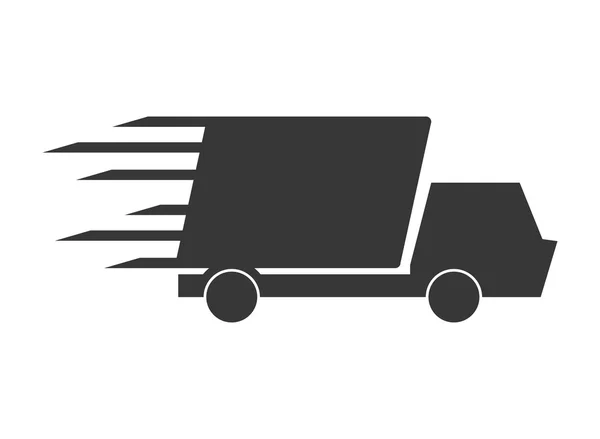 Lastbil Transport leverans design — Stock vektor
