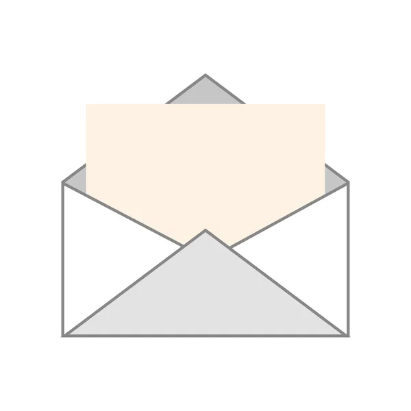 Envelope design de comunicação de email —  Vetores de Stock