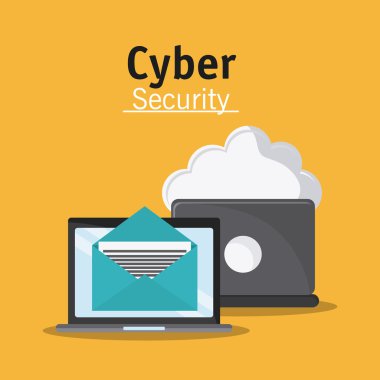 Siber Güvenlik laptop tasarım