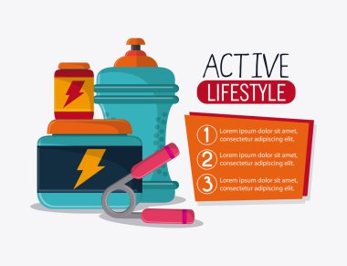 su şişesi protein sağlıklı yaşam tarzı tasarım