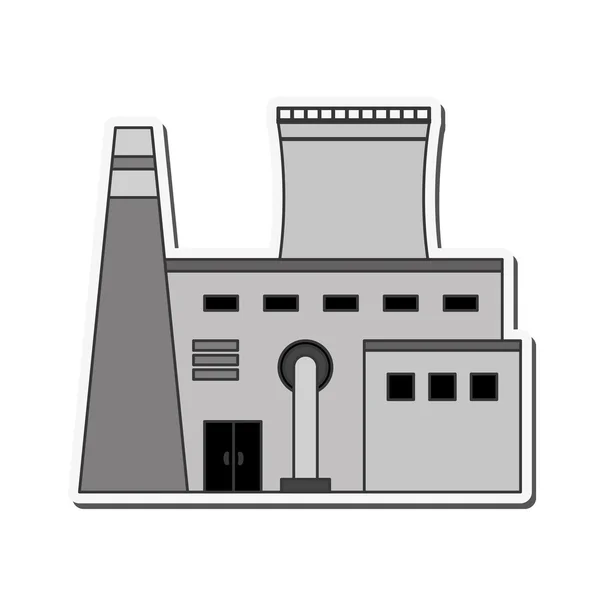 Konstruktion von Bauanlagen — Stockvektor