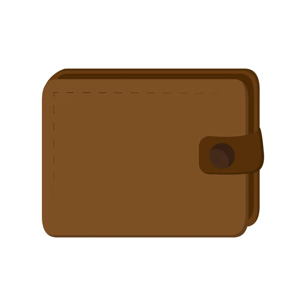 Enda plånbok ikonen — Stock vektor
