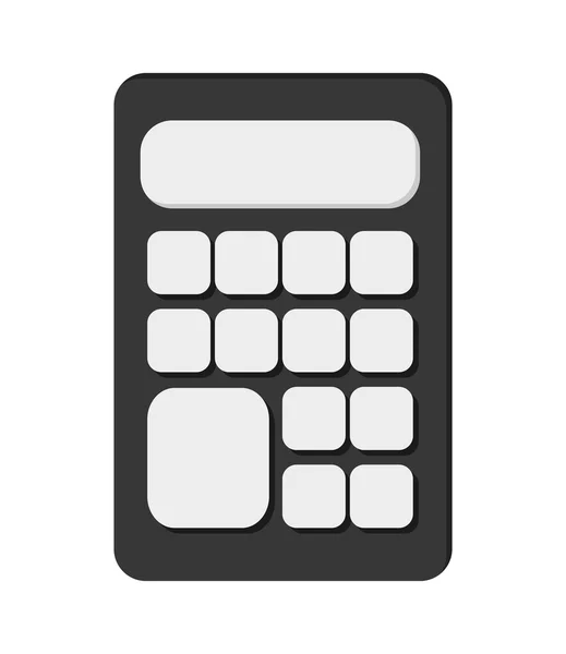 Значок цифрового калькулятора — стоковый вектор