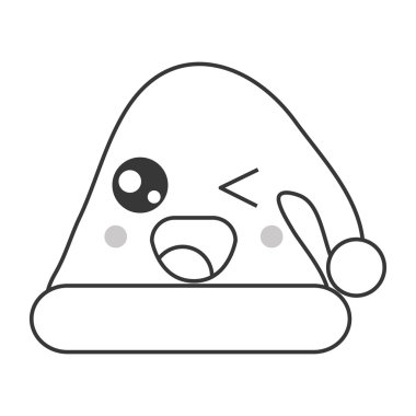 Kawaii Noel Baba şapkası Icon