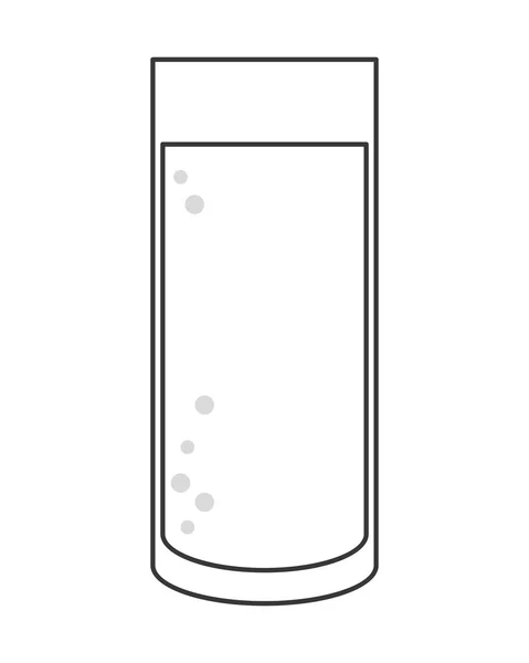 Glas av soda-ikonen — Stock vektor