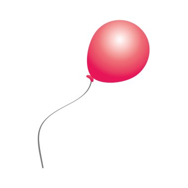 Balon parlak pembe tasarım